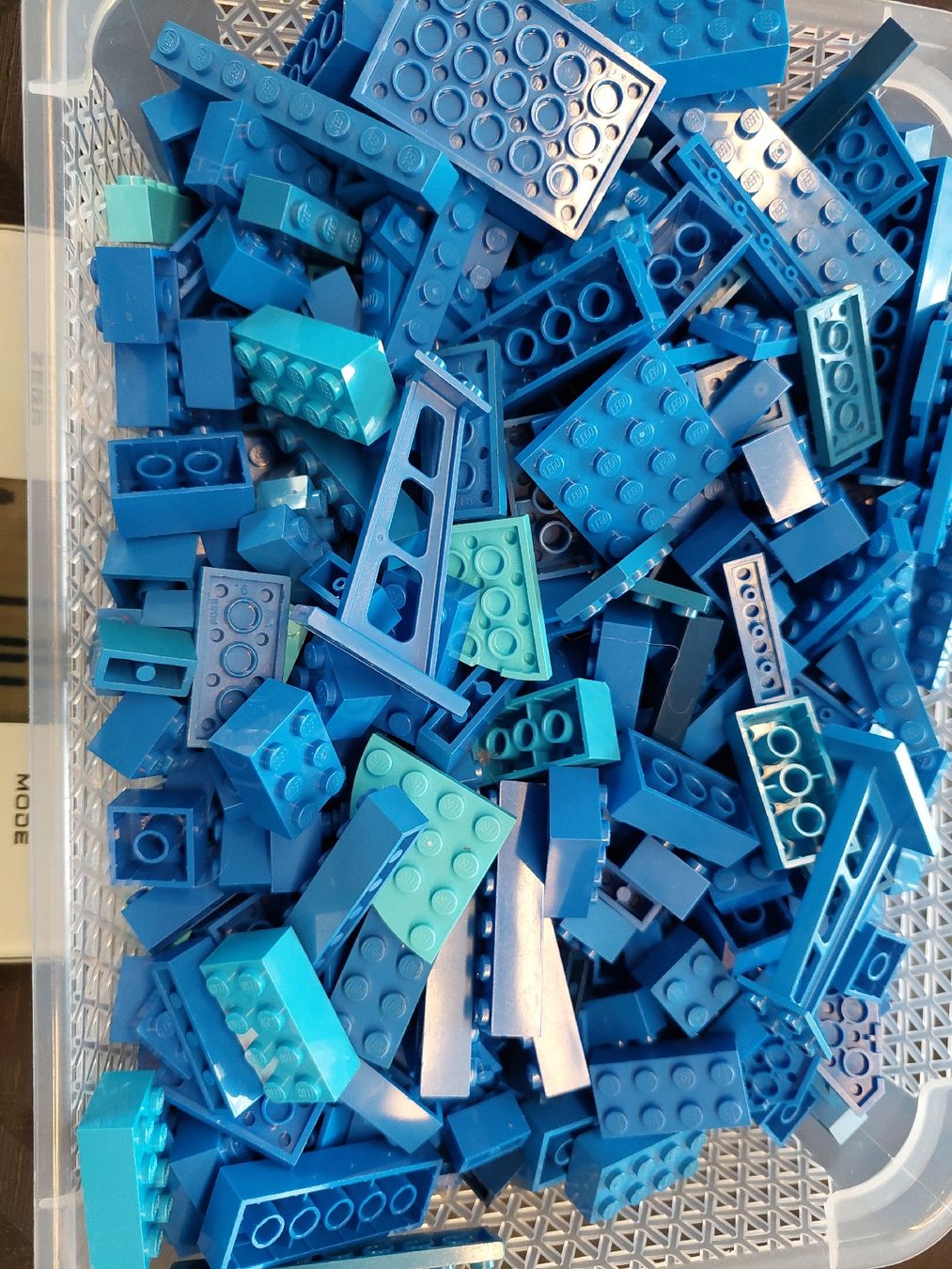 Lego Giocattoli: Div. blaue Legoteile,  Steine,  Platten – Usato da Zetzwil venduto da sti_x9xf 2