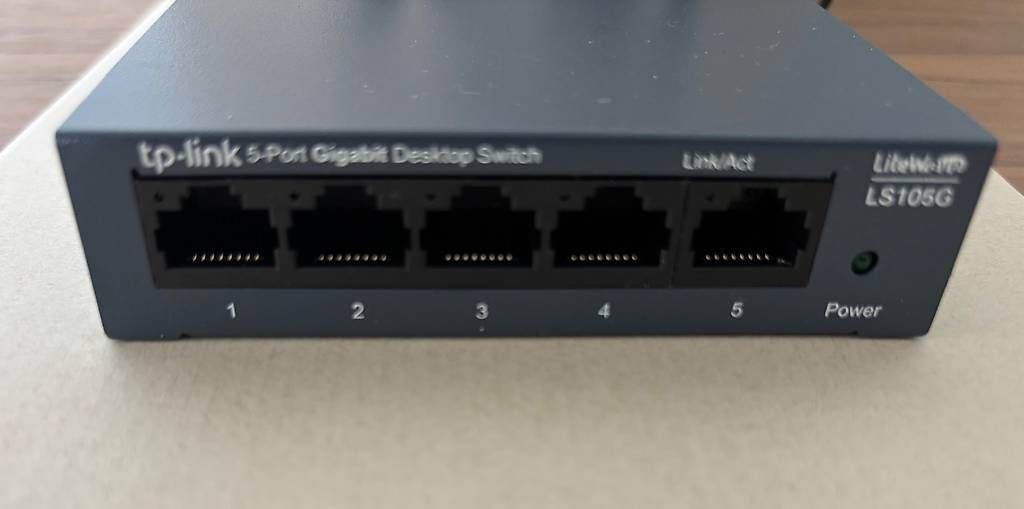 TP-Link Hubs & Switches: TP-Link 5-port – Neu (gemäss Beschreibung) aus Fortunau (Ayent) von CicciStore 1