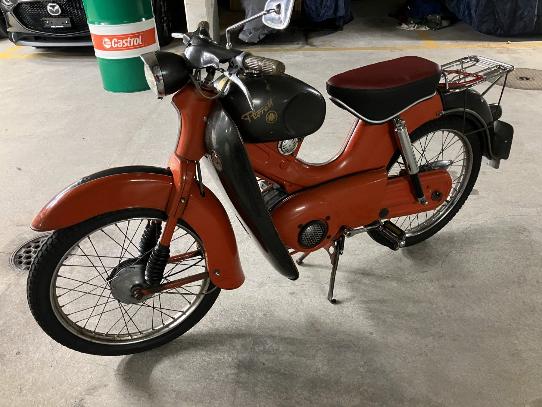 Kreidler Ciclomotori: Kreidler Florett K53 rot/grau 1958 Oldtimer – Usato da Oberweningen venduto da LSP72 8