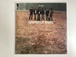 Matter Of Taste LP - It’s Only A Matter Of Taste