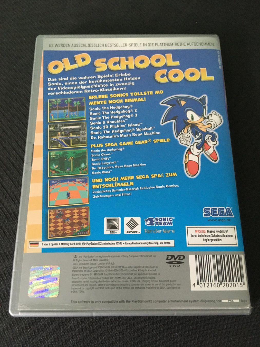 Sony Giochi: Sonic Mega Collection plus für Playstation 2 – Usato da St.Gallen venduto da MedienJoe 1