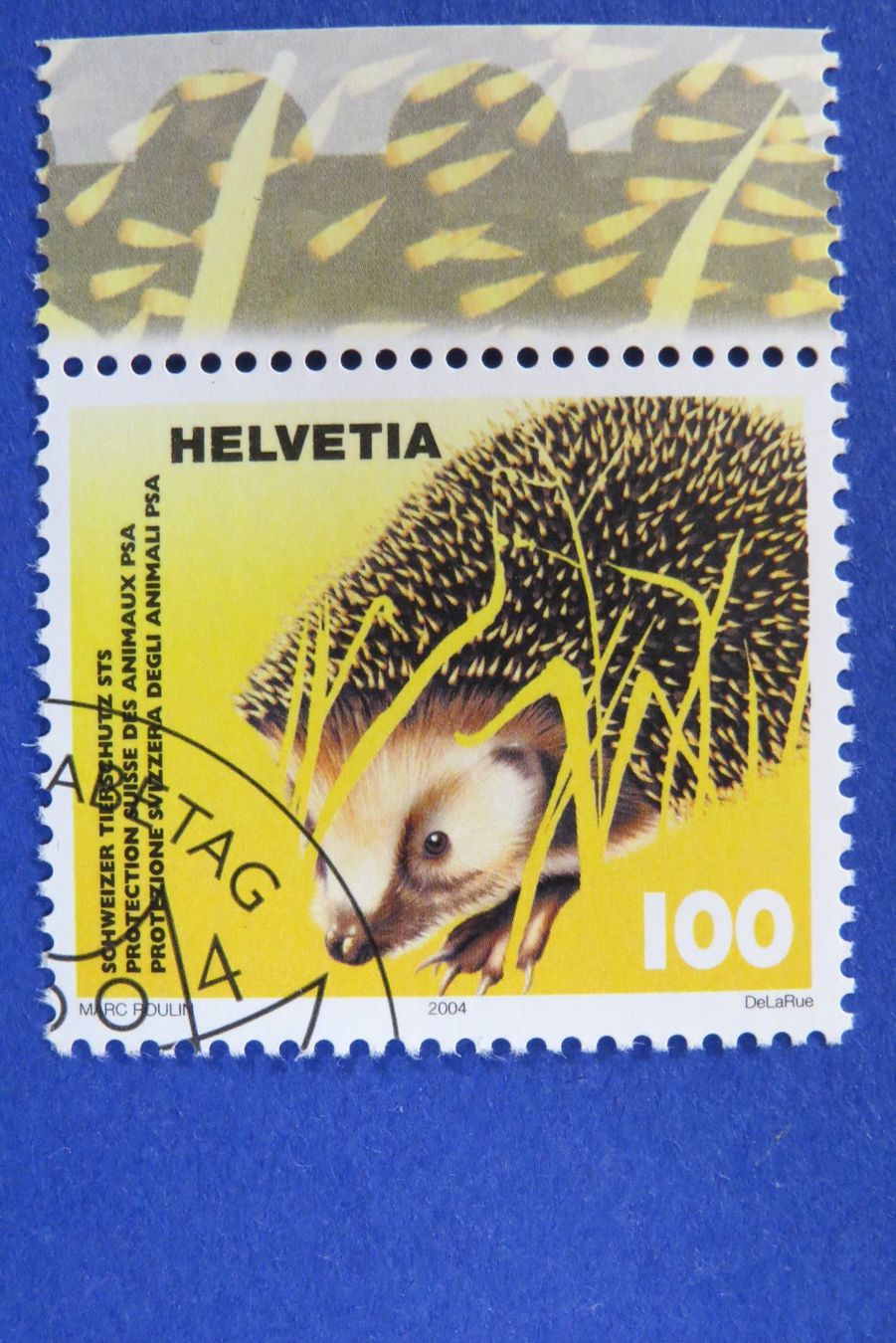 Tutti i francobolli: Serie SM 'Schweizer Tierschutz' 2004 - off.ET-Stempel BASEL – Usato da Brunnen venduto da Kumari 1