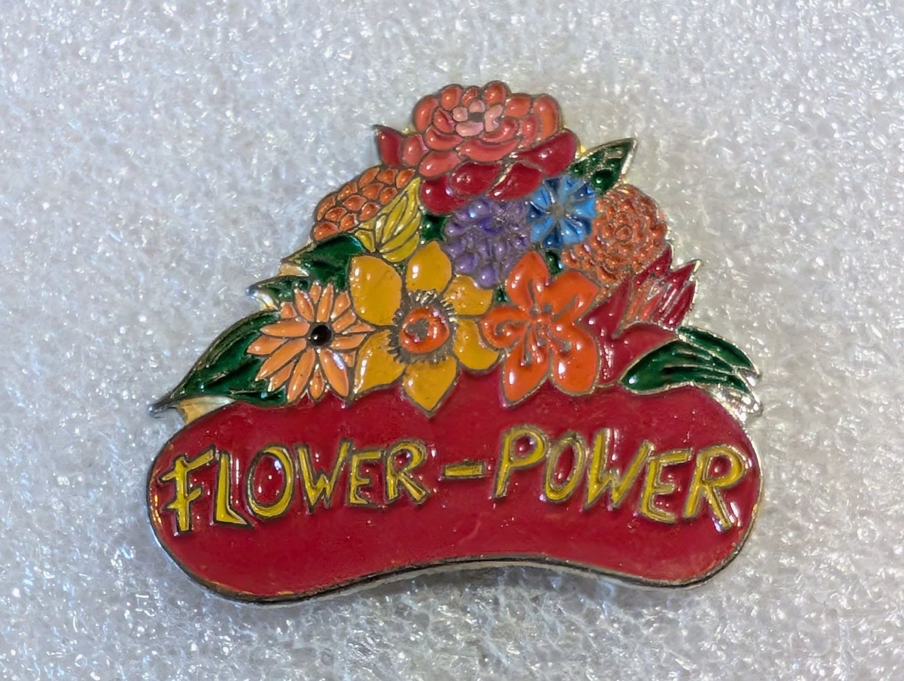 Placchette & Badge: Ansteckpin 187: Flower Power – Usato da Oppligen venduto da Pin-Fall-Shop