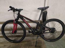 Ghost Kinderfahrrad schwarz pink Grösse 24 Zoll