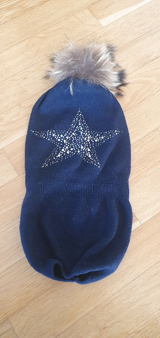 Sonstige Mädchenkleider: Wintermütze mit Stern und Bommel – Gebraucht aus Malans GR von Pat800 4