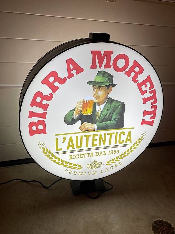 Lampade: Moretti Bier Leuchtreklame – Usato da Ettingen venduto da Donald4107 4