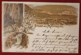 Gruss aus Meiringen 1901
