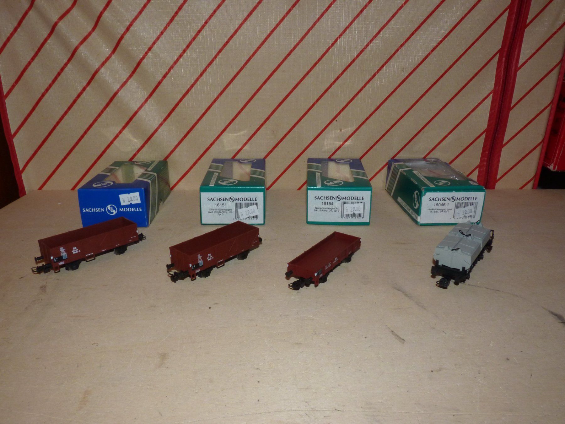 Modelleisenbahnen: Güterwagen Sachsenmodelle Spur H0 – Gebraucht aus Rudolfstetten von Rrst1968 1