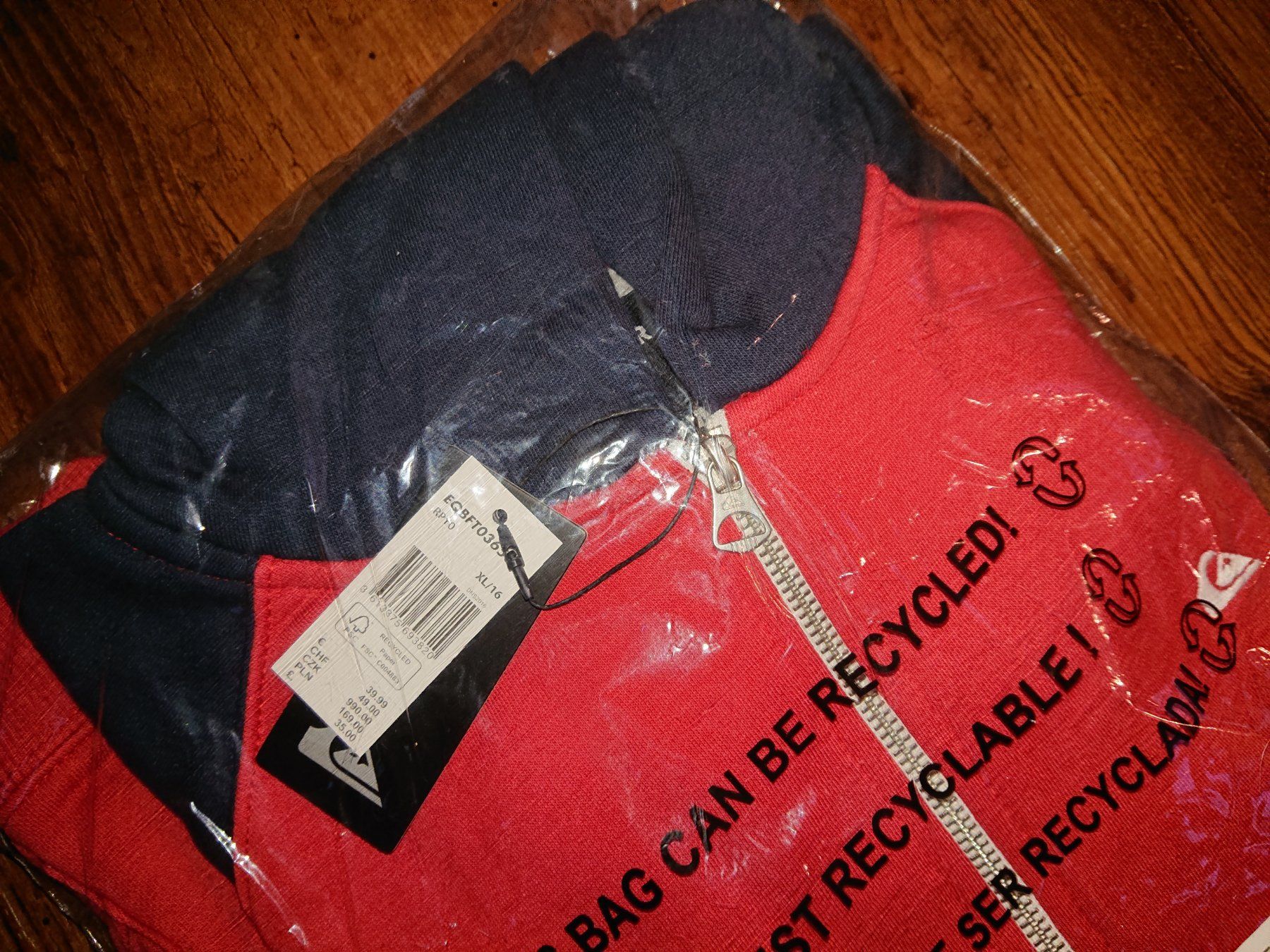 Quiksilver Maglioni & Felpe: Neue Sweatjacke Quiksilver, Grösse 16 – Nuovo e nell'imballaggio originale da Erlen venduto da famstecar