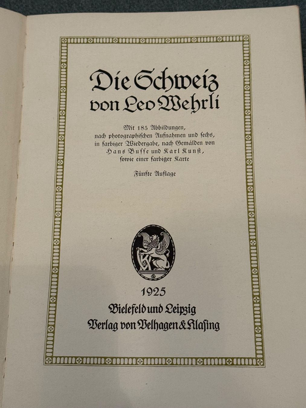 Libri: Leo Wehrli - Die Schweiz – Usato da Zürich venduto da Dan_Hak 4