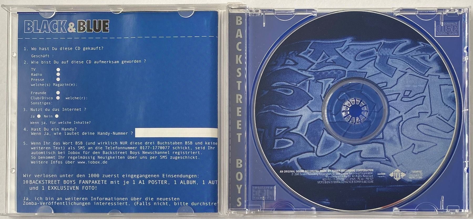 CD: Backstreet Boys, Black & Blue – Usato da Flums venduto da Asquillo 2