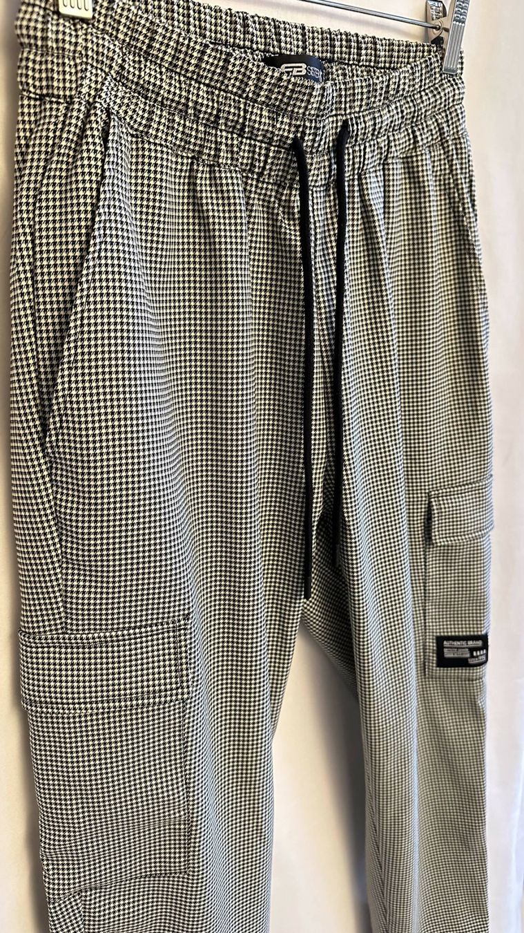 Pantaloni: Cargo Hose kariert Gr. XS / S – Nuovo e nell'imballaggio originale da Sarmenstorf venduto da taosun