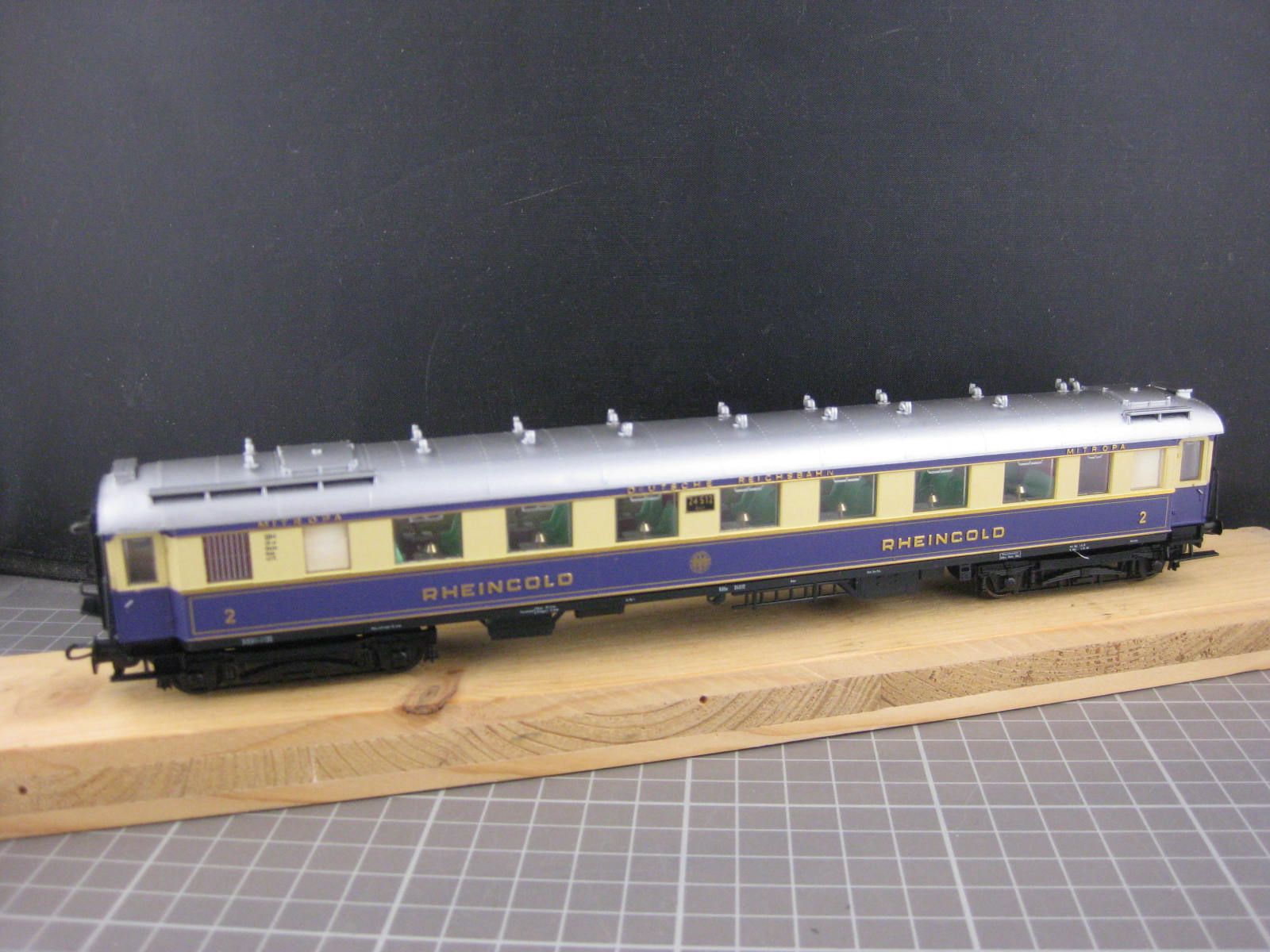 Liliput Modellini di ferrovie: Liliput Rheingold Wagen 2. Klasse – Nuovo (secondo la descrizione) da Malters venduto da Marosko 2