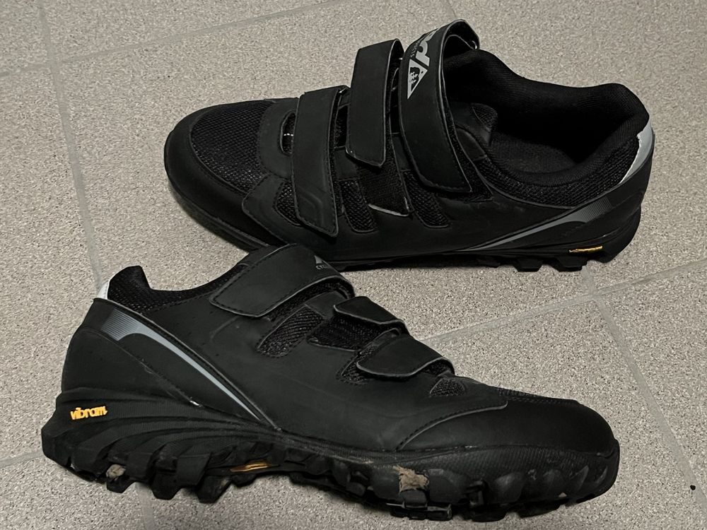 Orange Herren Mountain Selbstverriegelnde Fahrradschuhe – MTB Klickpedal Schuhe