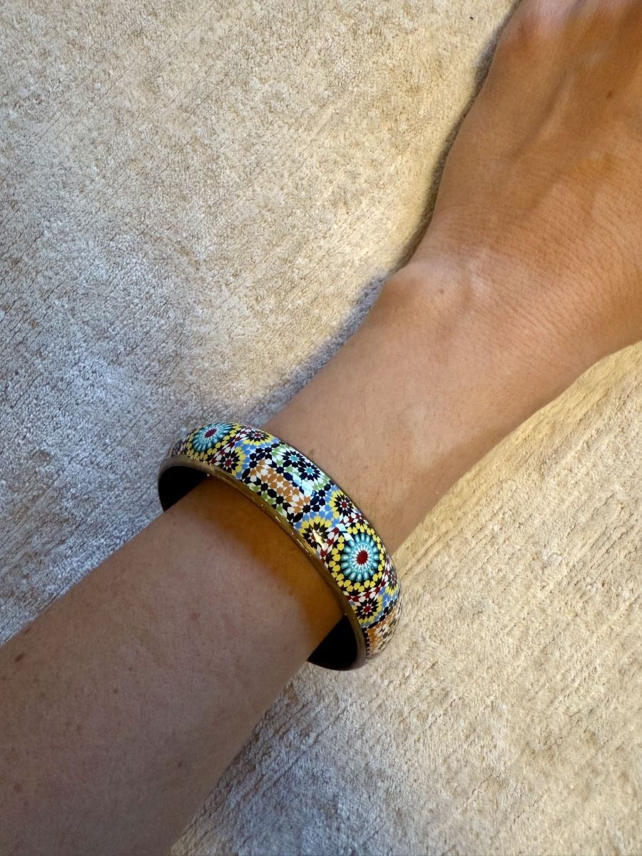 Armbänder & -reifen: Bracelet bangle mosaïque colorée – Neu (gemäss Beschreibung) aus Lausanne von Stephaniesdressing