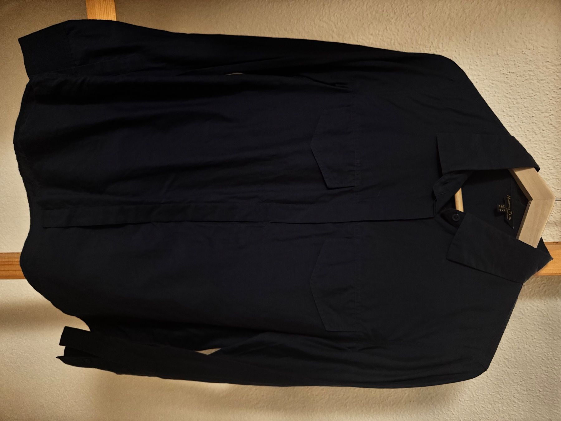 Massimo Dutti Blusen: Massimo Dutti Cotton Shirt, Size 36, Dark Blue – Gebraucht aus Wilen b. Wollerau von sopfl 2