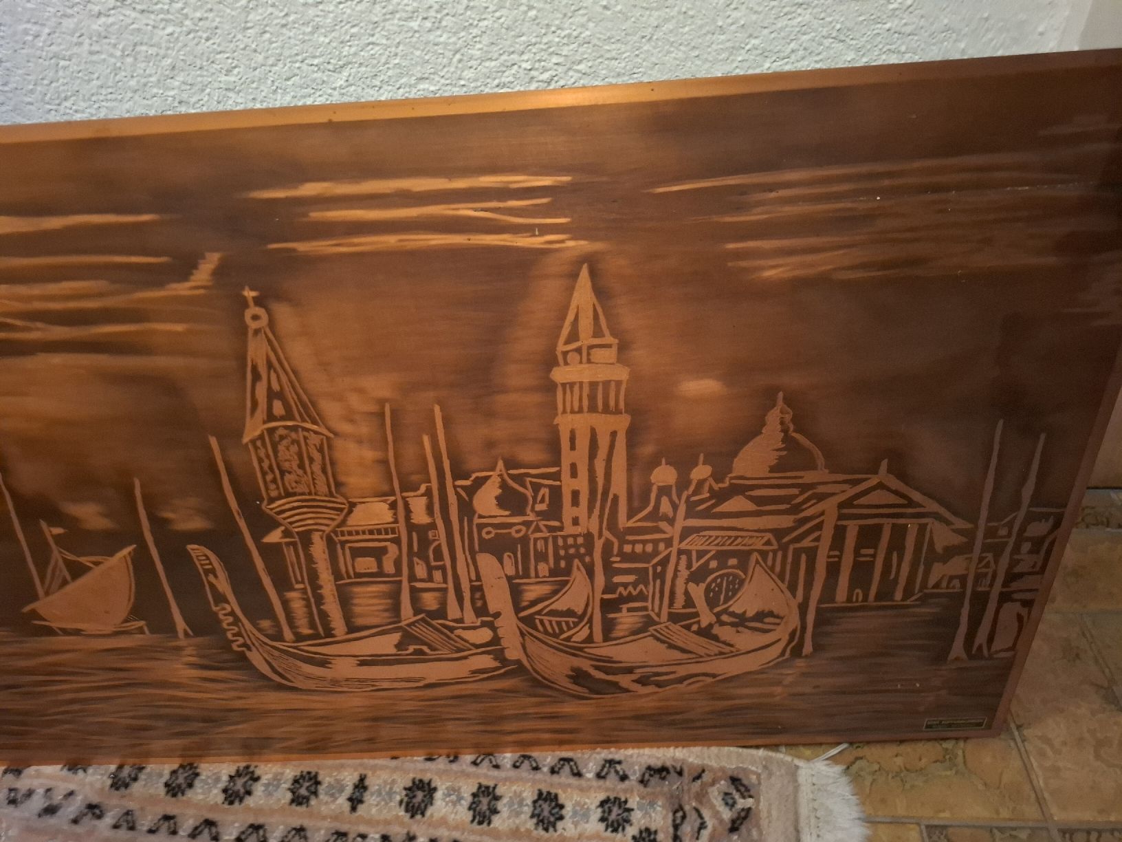Foto & Immagini: Grosses Kupfer Wandbild Venedig – Usato da Recherswil venduto da Sigi34 2