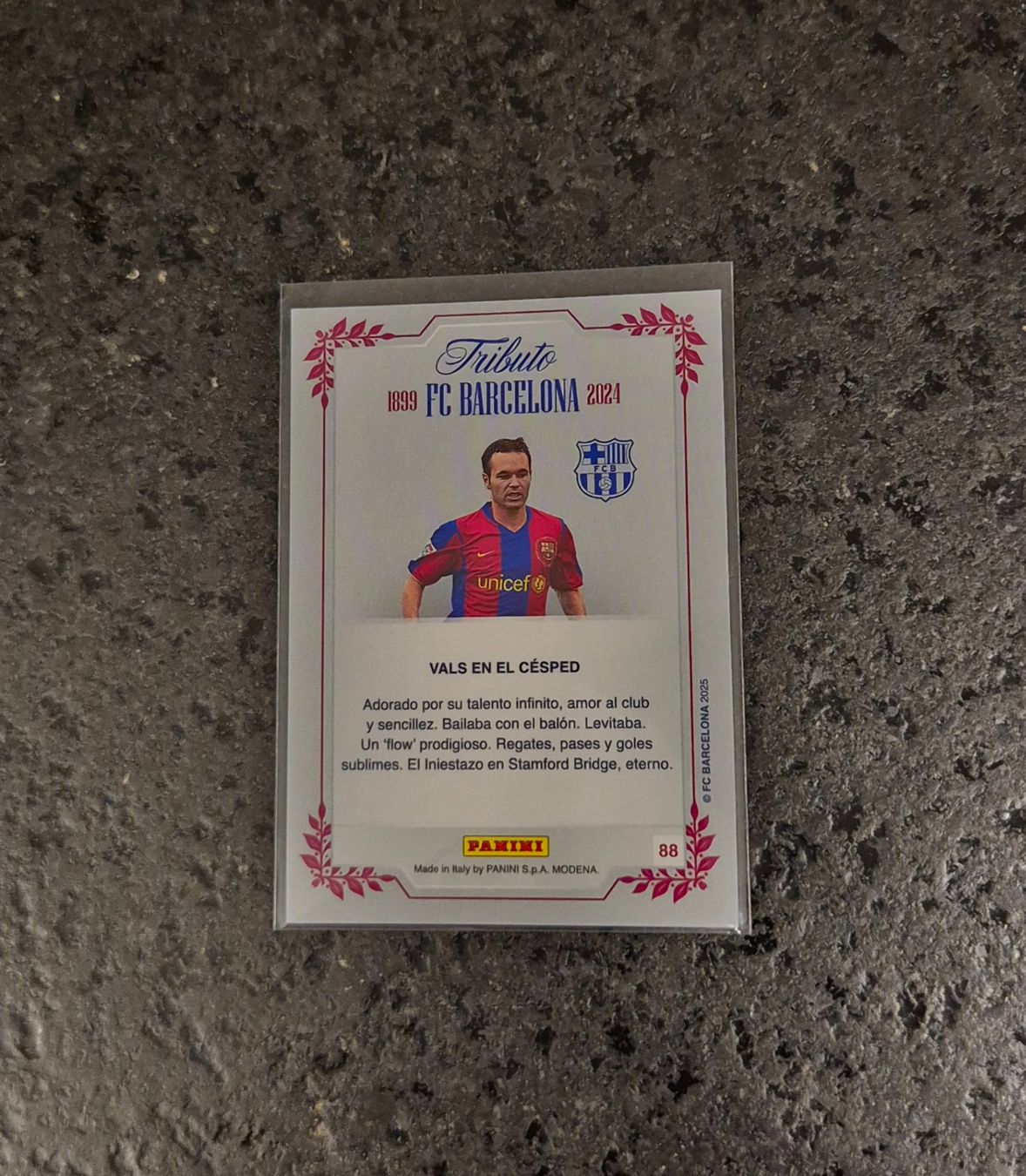 Topps Carte collezionabili: Iniesta - Barcelona - Panini – Nuovo (secondo la descrizione) da Burg AG venduto da Danoe 1
