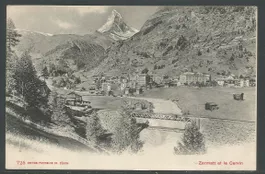 Carte P ( Zermatt et le Cervin )