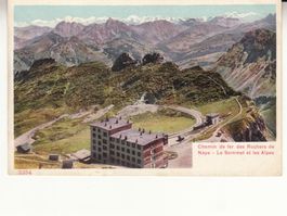 Le Sommet Rochers de Naye ca.1910