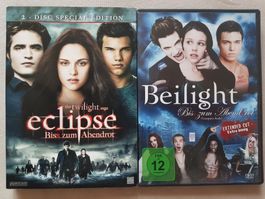 DVDs Twilight ECLIPSE und Parodie Beilight BISS ZUM...