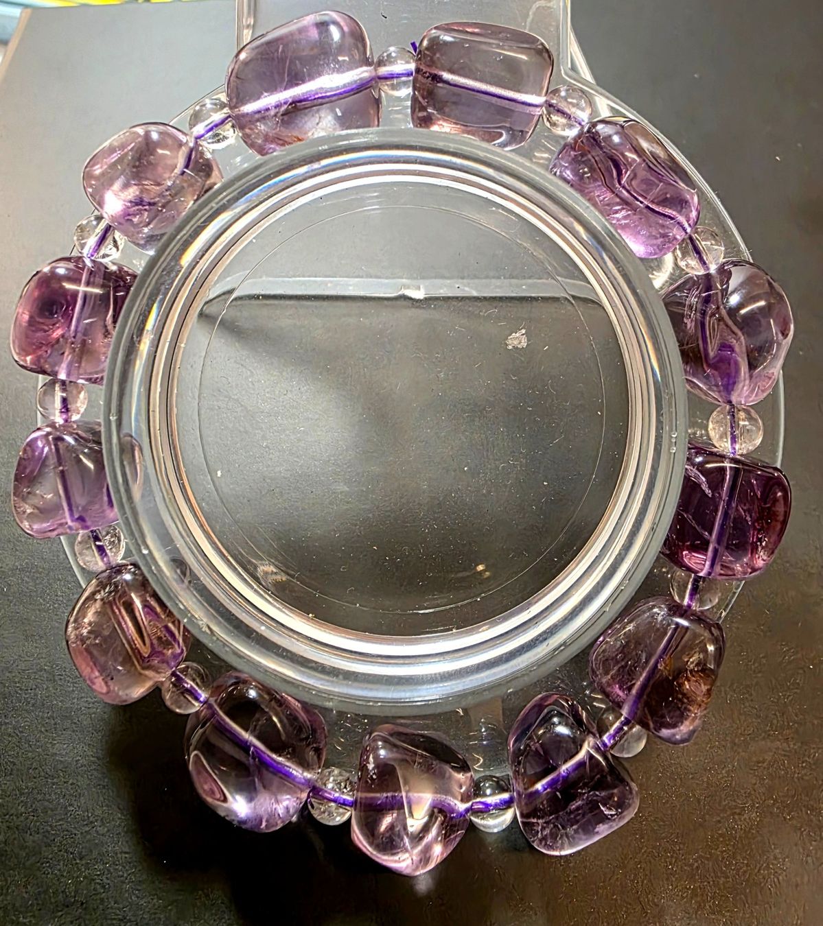 Minerali & Pietre curative: Hochwertiges Amethyst Armband – Nuovo (secondo la descrizione) da Matzingen venduto da Shay_Crystalz