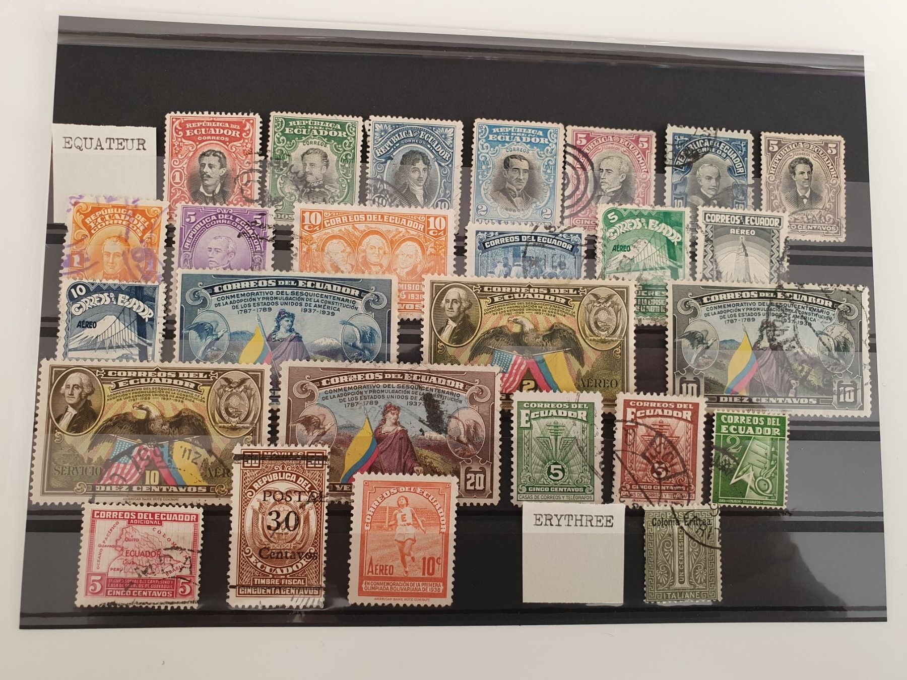 Tutti i francobolli: Lot Equador – Usato da Balgach venduto da SIMEON27