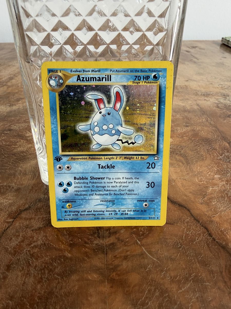 Pokémon Cartes à collectionner: Azumaril 1st edition holo – Neuf (Voir description) à Zürich par hip_hg6b