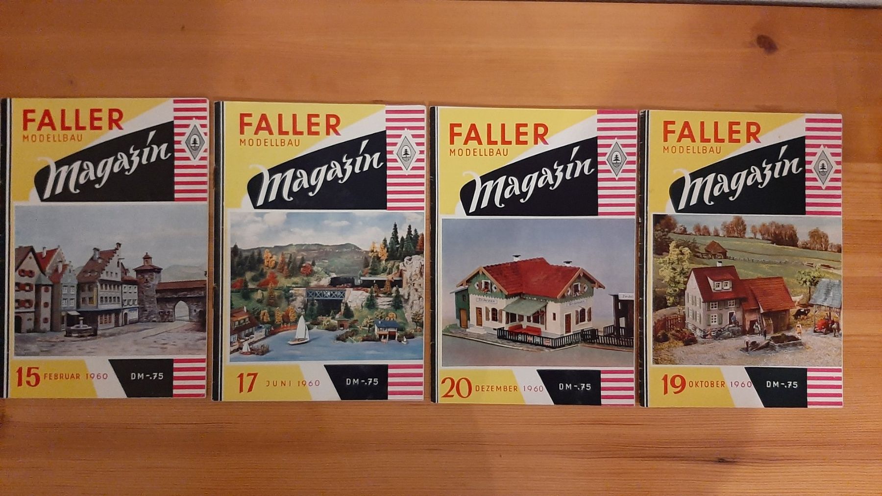 Faller Trains électriques: 4 Faller - Magazine von 1960 – D'occasion à Wiesendangen par pau_56xn