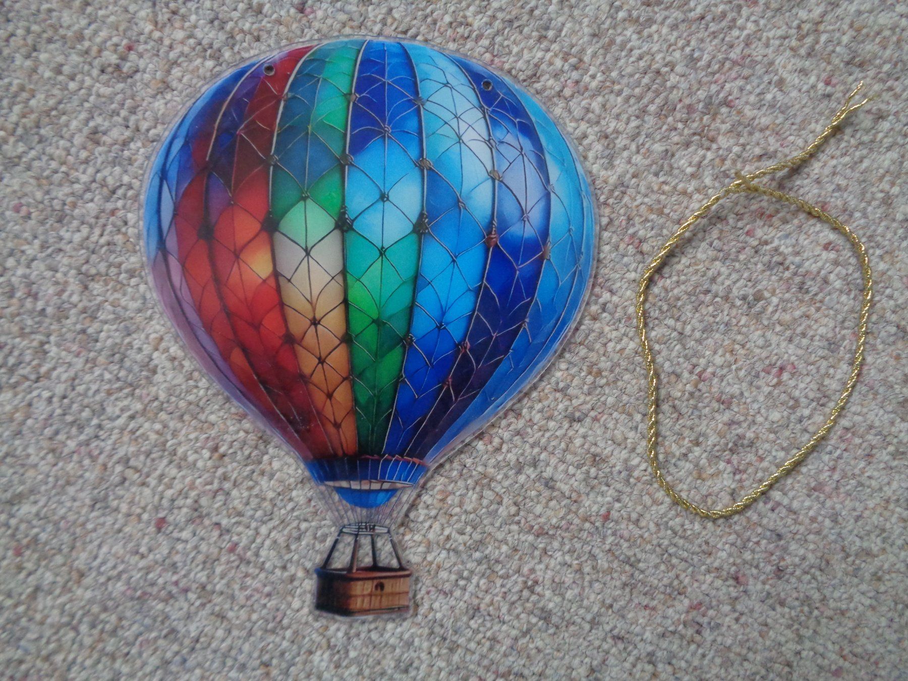 Tutte le decorazioni: Fensterbild Luftballon (Acryl) – Nuovo e nell'imballaggio originale da Langenbruck venduto da Gumsi 2