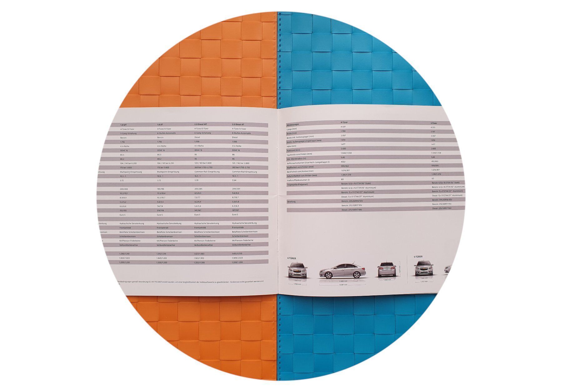 Riviste & Magazine: CHEVROLET CRUZE - Prospekt / Katalog – Usato da Viganello venduto da CARLiteratur 4