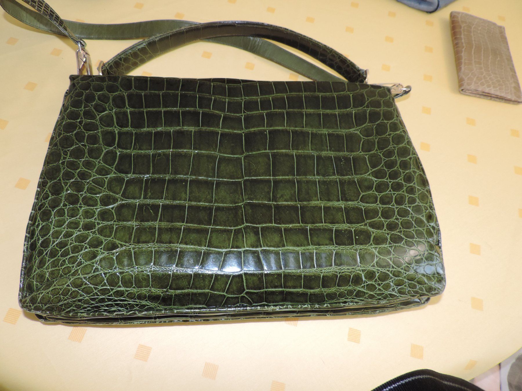 Borse da donna: Luxus Krokoleder Tasche Vintage – Usato da Menziken venduto da Feh 3
