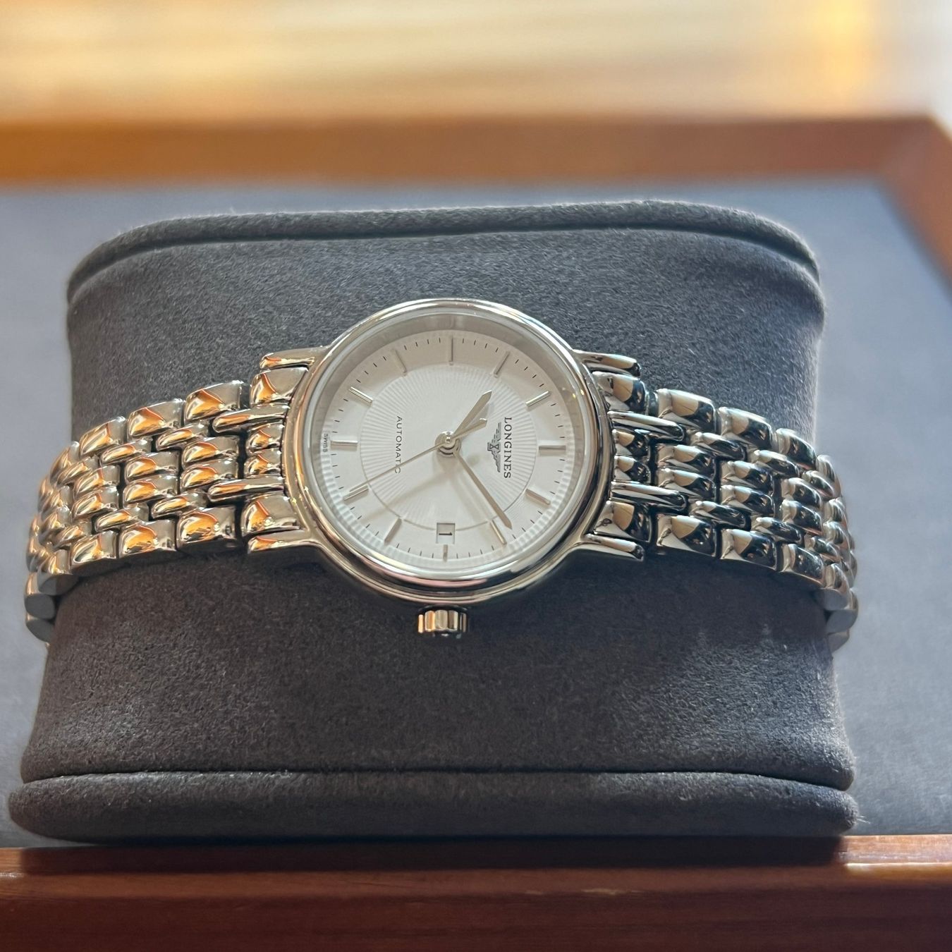 Longines Orologi: Longines Presence Automatic Date L4.321.4 – Usato da Carouge GE venduto da Watchaser 6