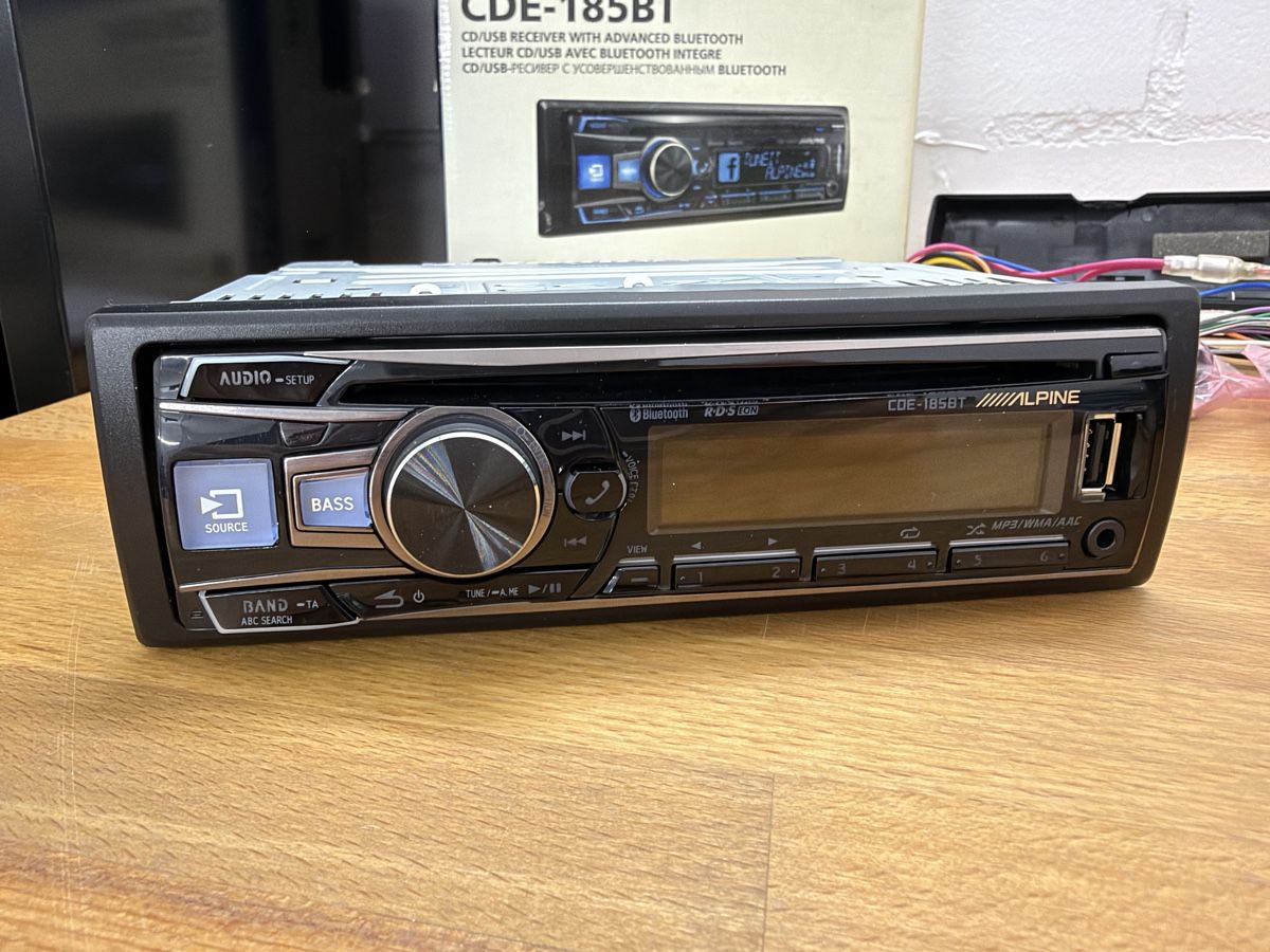Alpine Radios: Autoradio Alpine CDE-185BT CD/USB/Bluetooth – Gebraucht aus Rüdtligen von ABR_21 2