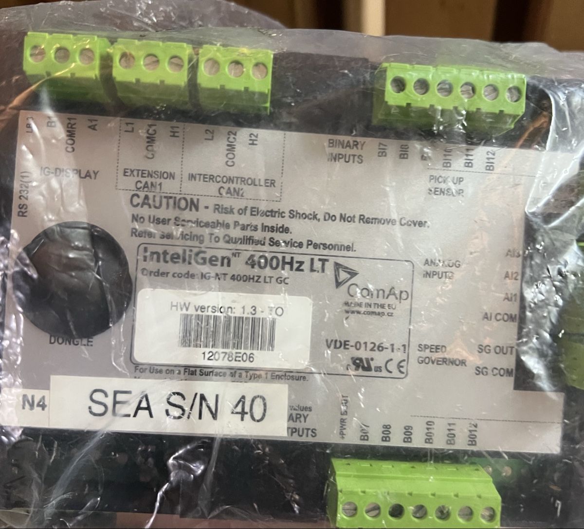 Elektronikbauteile: ComAp InteliGen NT 400Hz LT GC Generator Controller Industri – Neu (gemäss Beschreibung) aus Oberhofen Thun'see von SwissTreasure