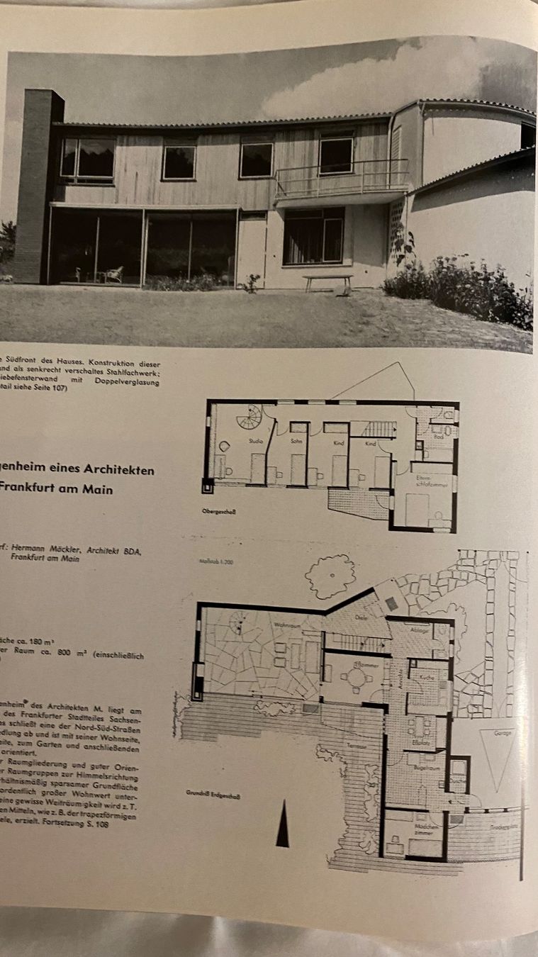 Libri: 92 Einfamilienhäuser Architektur Bertelsmann Verlag 1956 – Usato da Bern venduto da Ensadinado 3