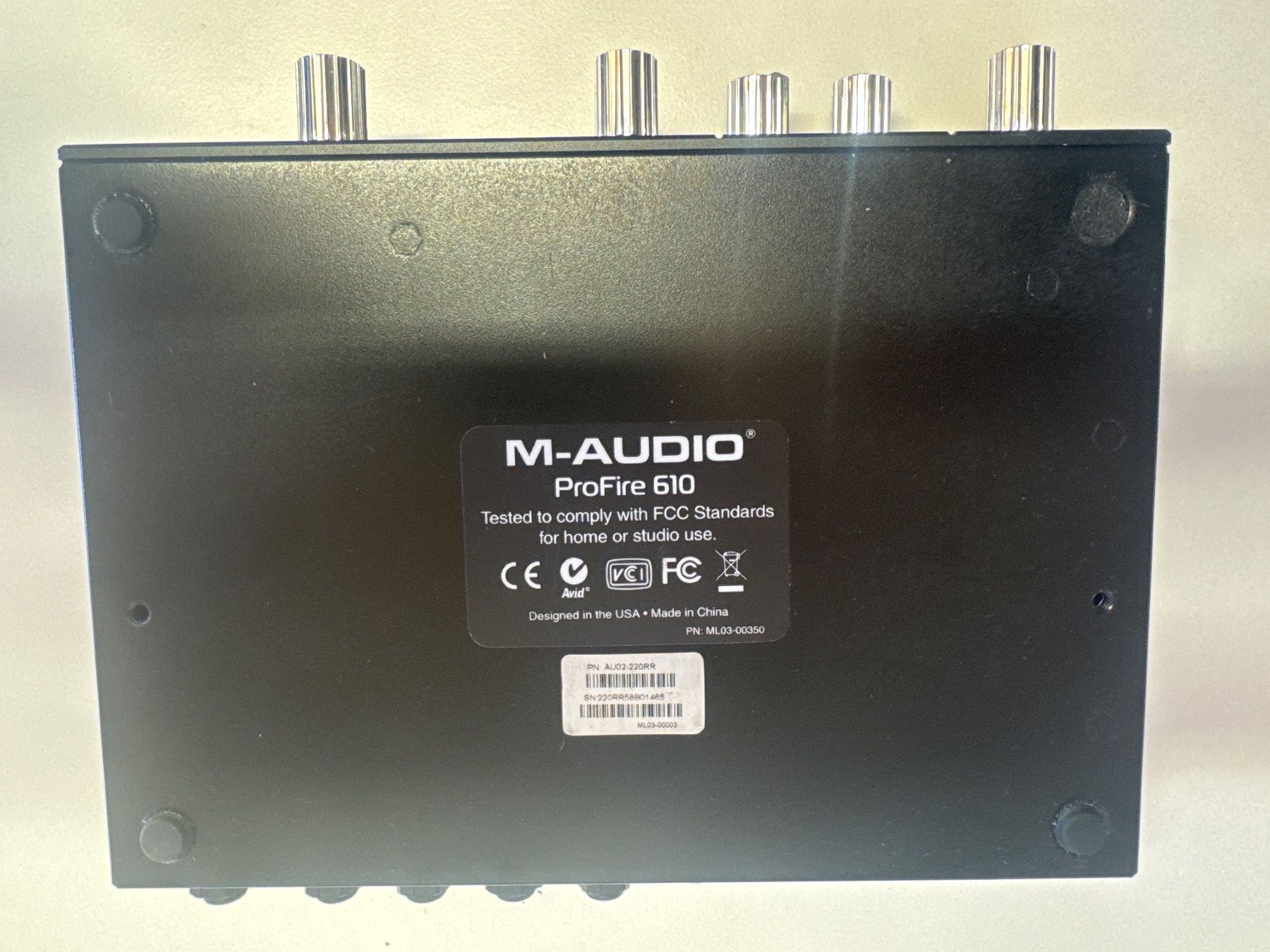 M-Audio Registratori: M-AUDIO ProFire 160 – Usato da Knutwil venduto da Clabrey 3