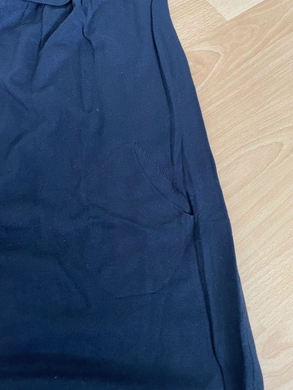 Kleider: Schönes dunkelblaues Strickkleid Grösse S/M – Gebraucht aus Rothenburg von strize83 1
