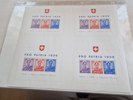 PP Blockbogen, postfrisch**, ab 1.-
