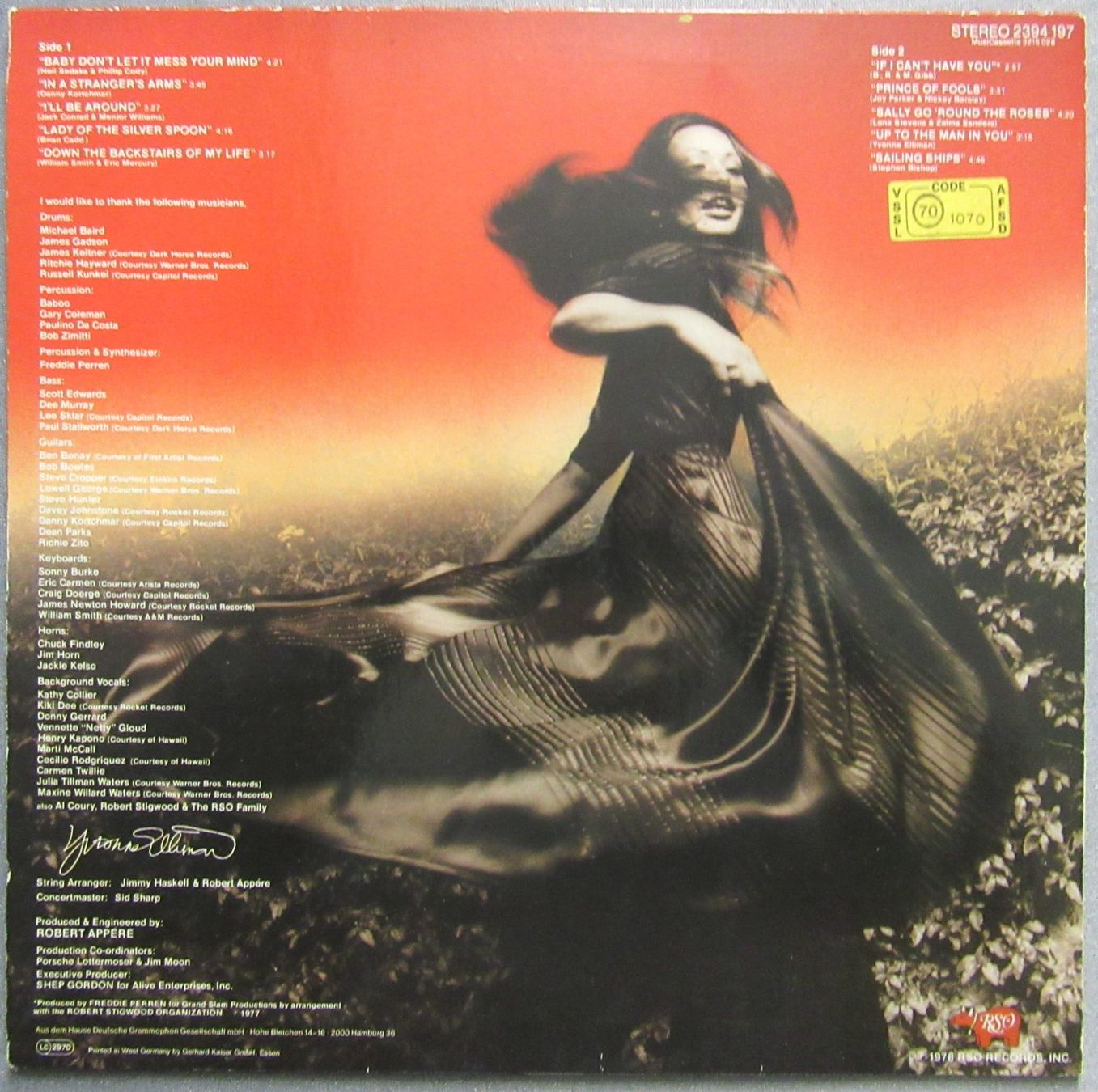 Dischi in vinile: LP - Yvonne Elliman - Night Flight - ab CHF 4.00 – Usato da Auenstein venduto da Padabimbim 1