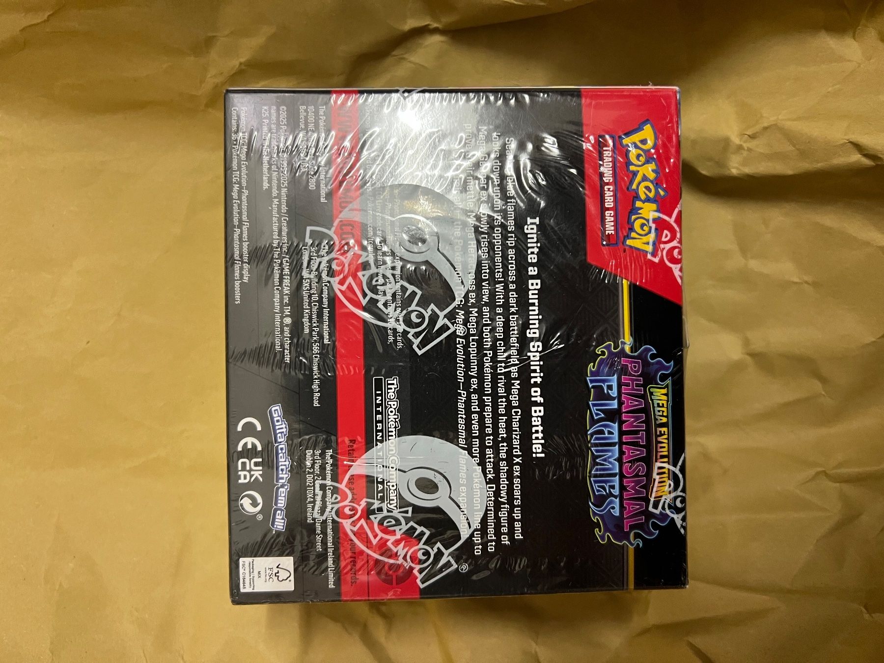 Pokémon Carte collezionabili: Phantasmal Flames Booster Box Display - EN – Nuovo (secondo la descrizione) da Baden venduto da Penguinmita 2