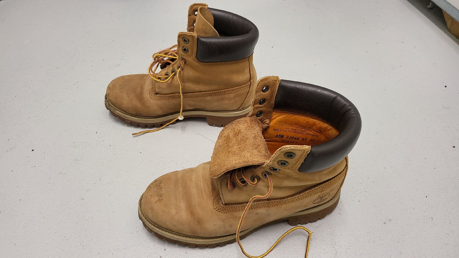 Timberland Scarpe da uomo: Original warme Timberlands Leder – Usato da Horgen venduto da 2CH70 1