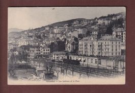 NEUCHÂTEL - Gare - Les Sablons et le Plan - 1907