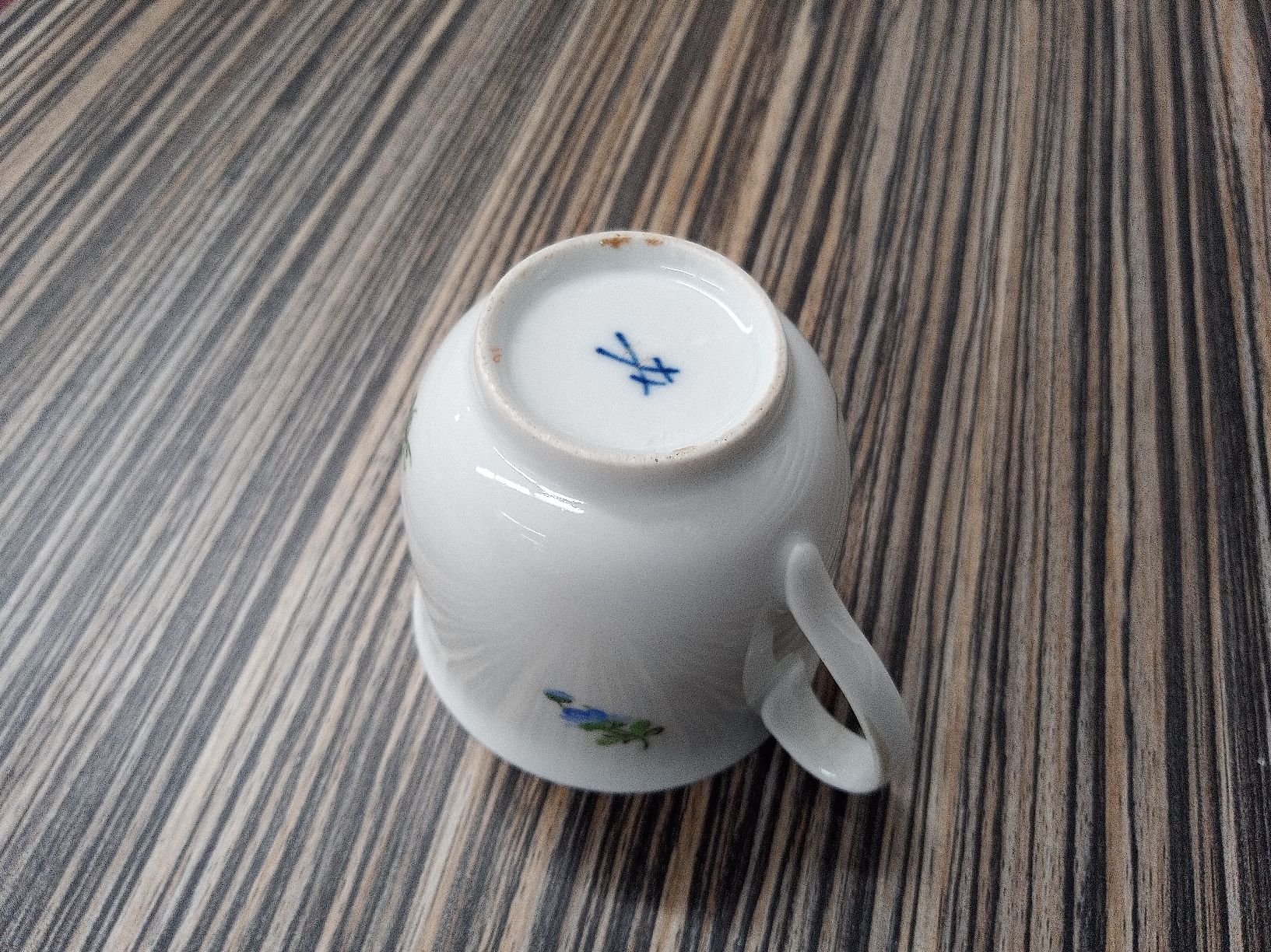 Tazze: Meissen Tasse blaue Blume – Usato da Reiden venduto da Zofi-Brocki 4