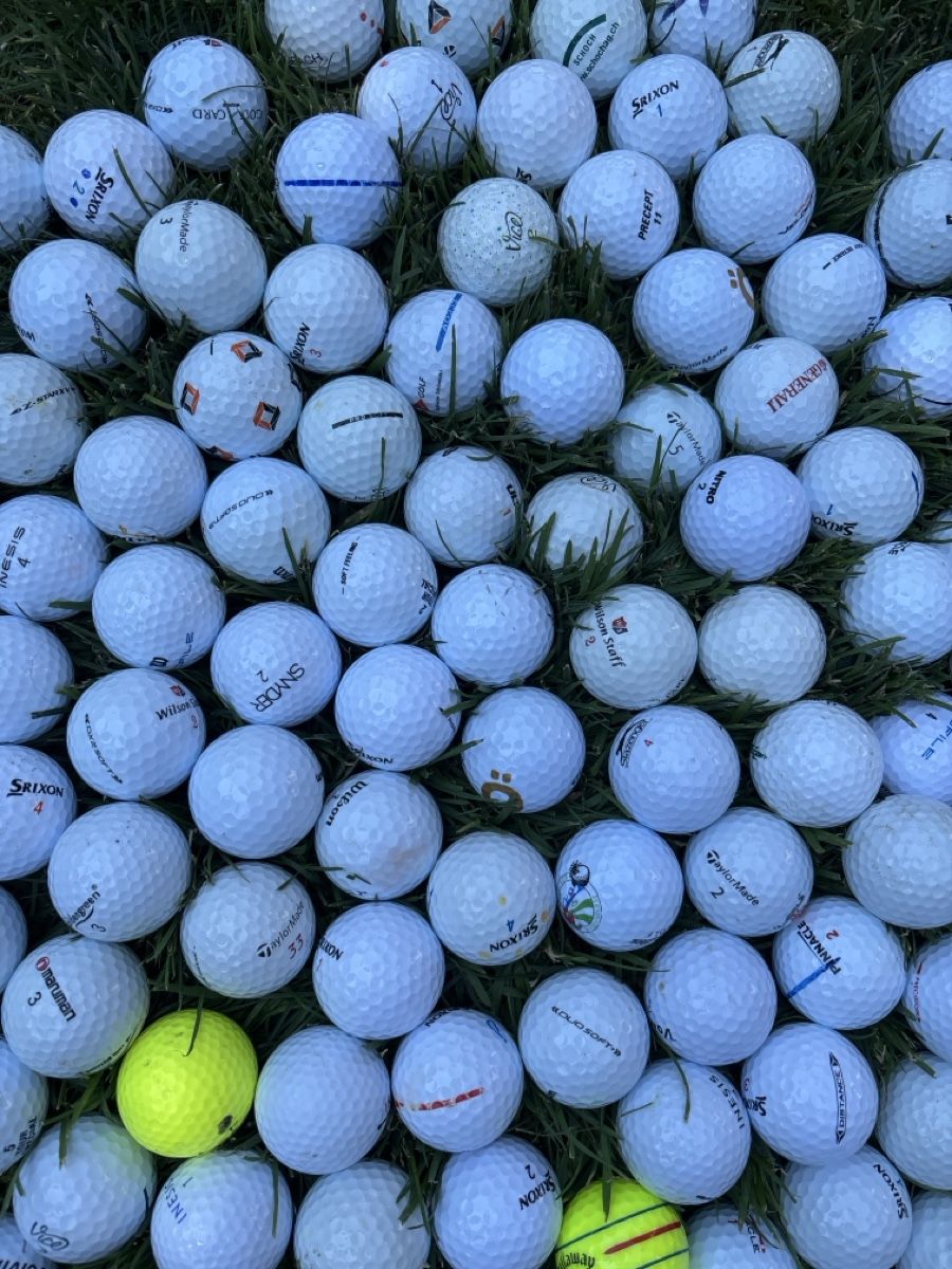Palloni: 120 Golfbälle Div. – Usato da Hüttikon venduto da sgt79 1