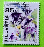 Nr.1342  Pfauenziege Sondermarken  GESTEMPELT 2010   