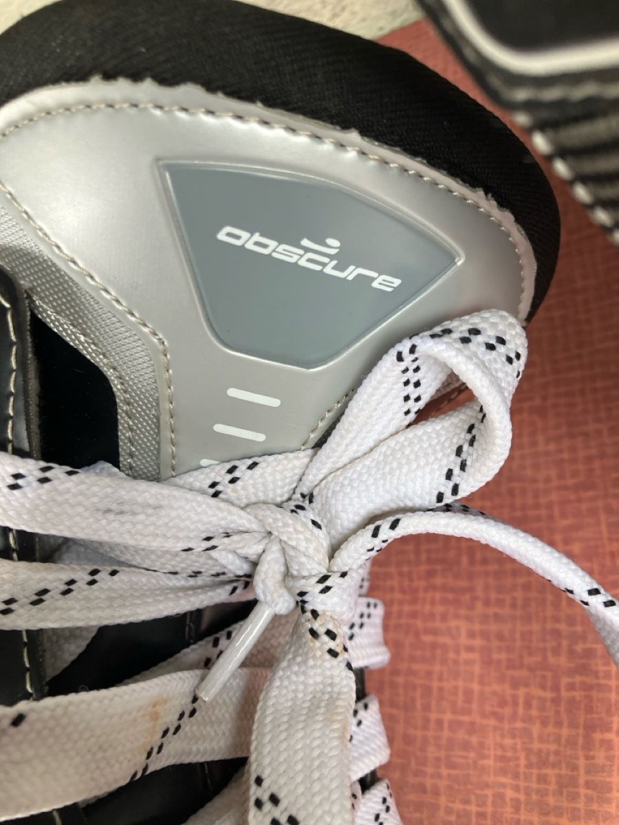 Pattini da ghiaccio: Schlittschuh Obscure 42 – Usato da Erlenbach im Simmental! venduto da Simmentaler-Perlen 3