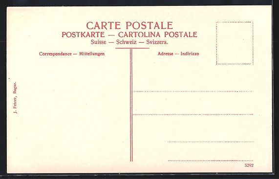 Cartoline postali: AK Dorf Pfäfers, Ortsansicht – Usato da Berlin venduto da bartko-reher 1