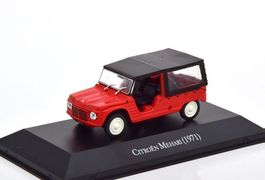 Citroën Mehari 1968-1987 rot / schwarz 1:43 von Altaya / IXO
