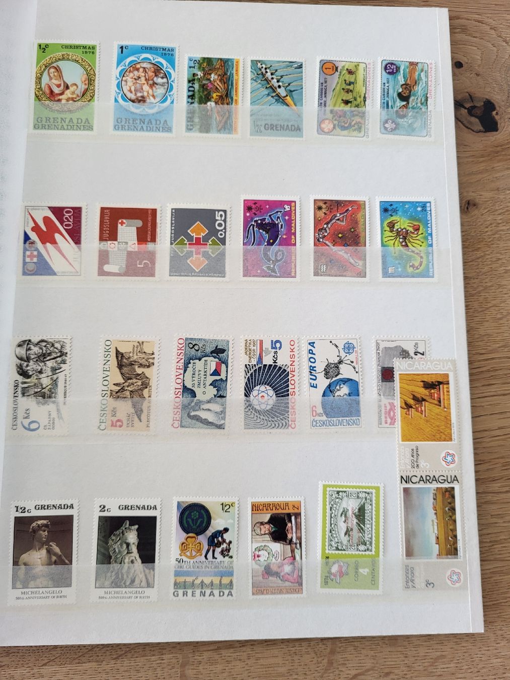 Album: Briefmarken Ringbüchlein versch. ausländische Marken – Usato da Sargans venduto da Macla4 3